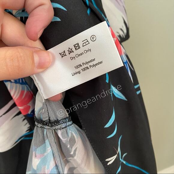 Borgo De Nor Sandra Tiered Bird Midi Dress 6 - Picture 6 of 16